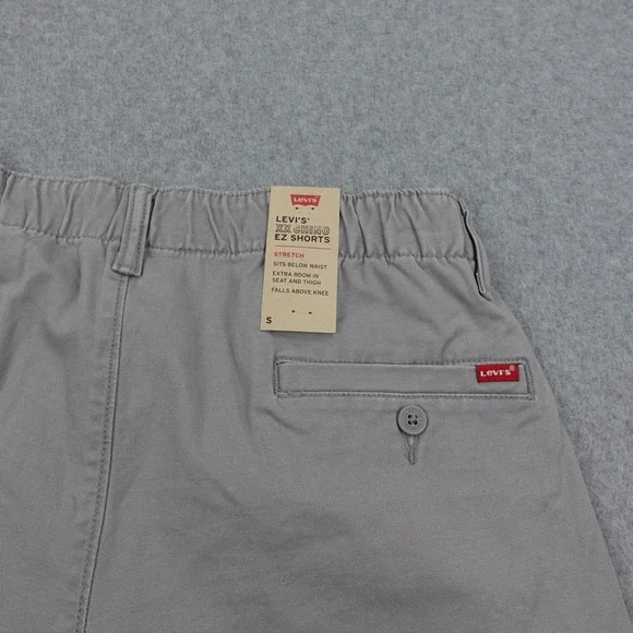 Levi's XX Chino EZ Shorts Mens Size S(28) Gray Stretch Casual Elastic Waist - Picture 3 of 6